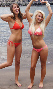 Bikini Girls from linekers Bar